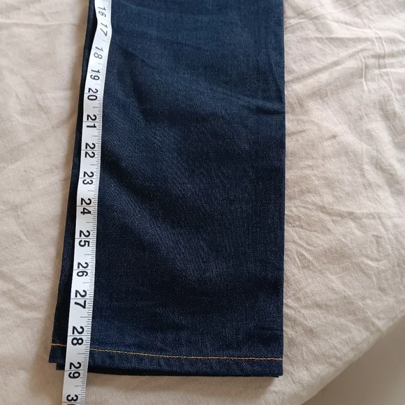 Imogene + Willie Selvage Denim Jeans Button Fly Slim Straight Fit Made In USA 26 - Picture 13 of 14